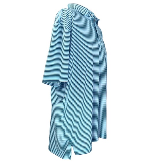 STITCH XL Golf Polo Stripe Breathable Moisture Wicking Antimicrobial - Picture 4 of 11